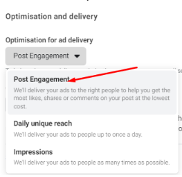 الإعلانات على الفيسبوك