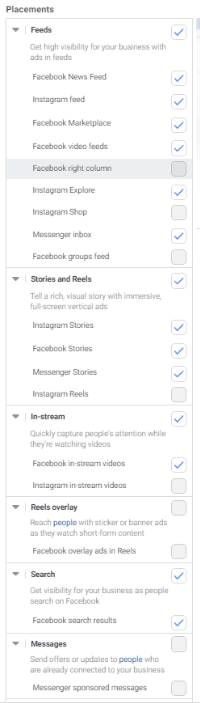 الإعلان على الفيسبوك