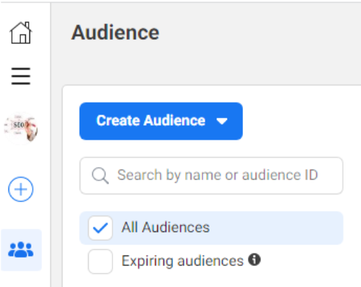 إنشاء الجماهير على الفيسبوك