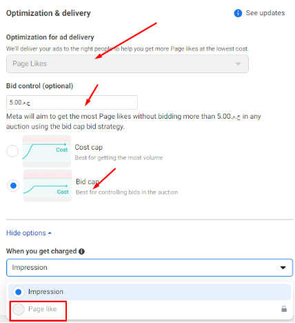 تكلفة الإعلان على الفيسبوك