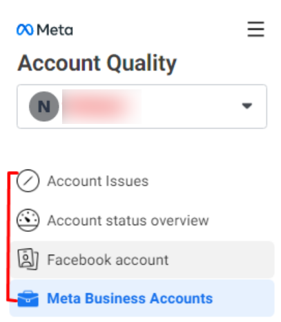 سياسات الإعلانات وجودة الحساب