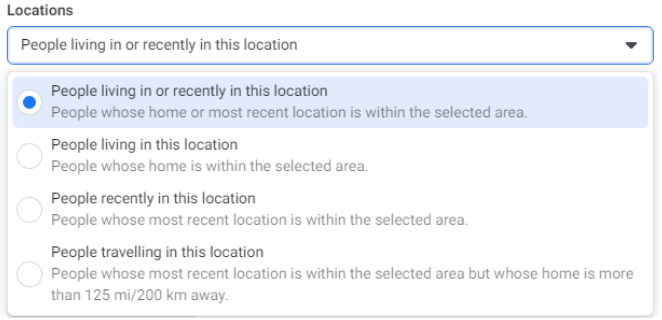 إنشاء جماهير محفوظة 