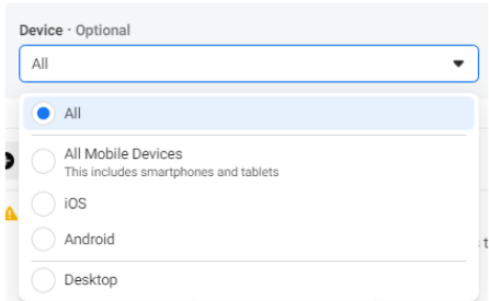 الجماهير المخصصة فى اعلانات الفيسبوك
