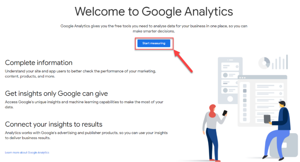 إضافة Google Analytics