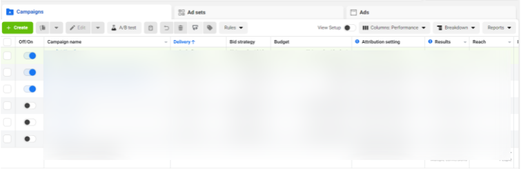 مركز الاعلانات على الفسيبوك