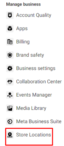إنشاء عناوين المتجر