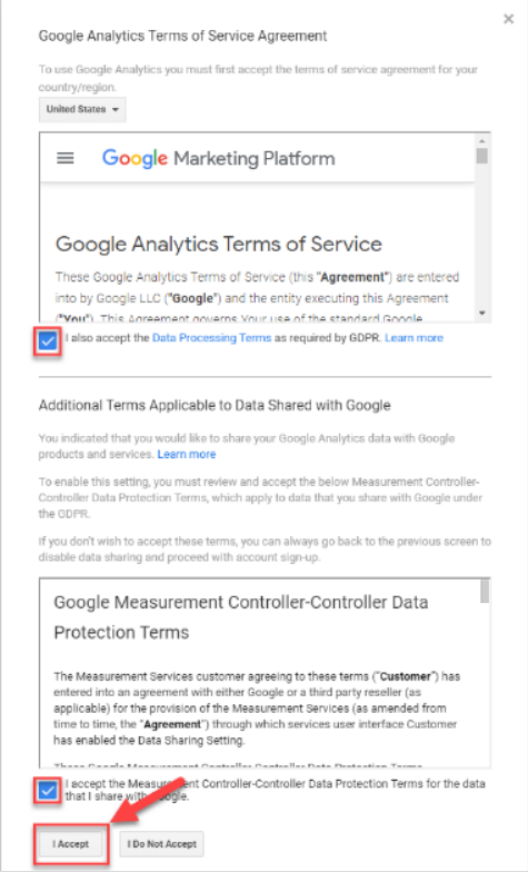 إضافة Google Analytics