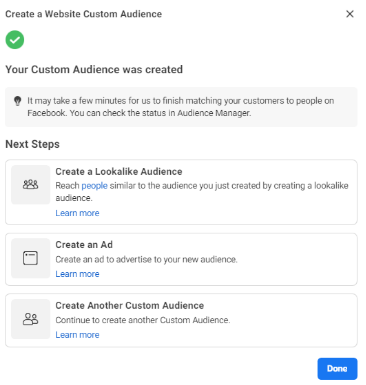 الجماهير المخصصة فى اعلانات الفيسبوك
