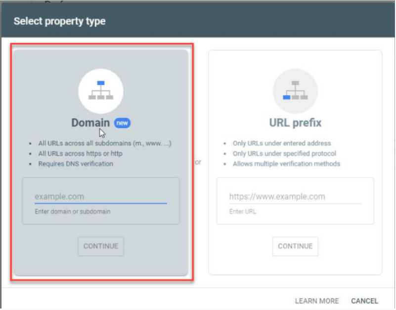 اضافة موقعك مع مشرفي المواقع Google Search Console