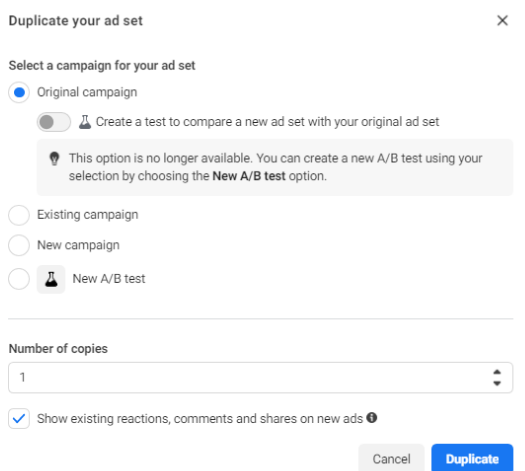 خطط الاعلانات على الفيس بوك