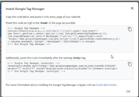 تثبيت Google Tag Manager على موقع WordPress