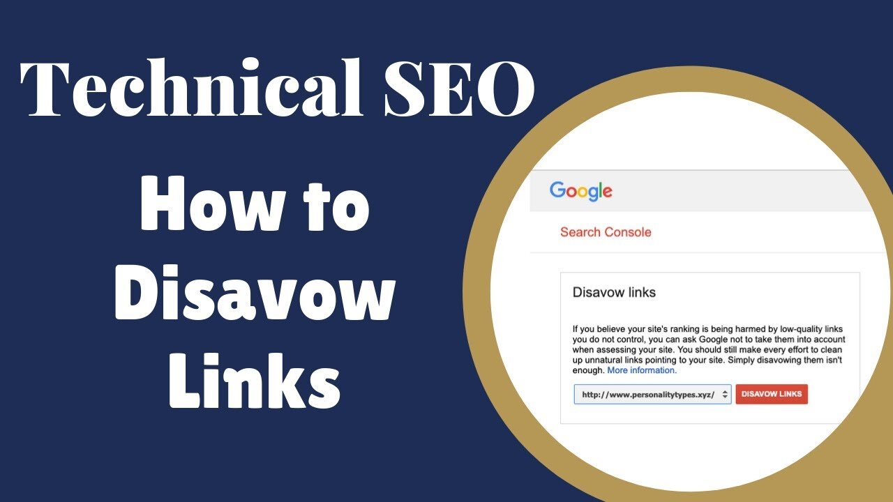 How to disavow malicious links