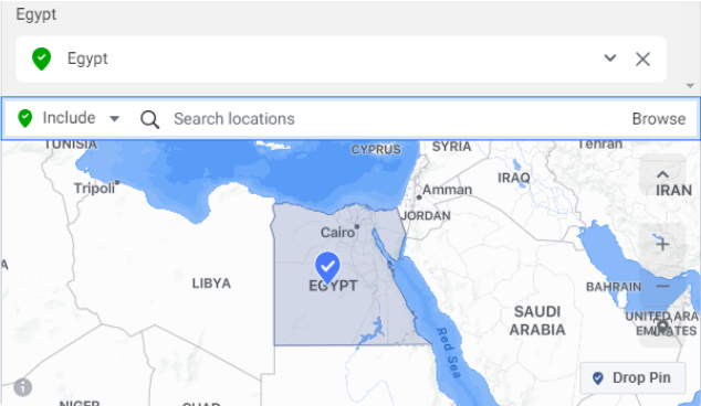 إنشاء جماهير محفوظة 