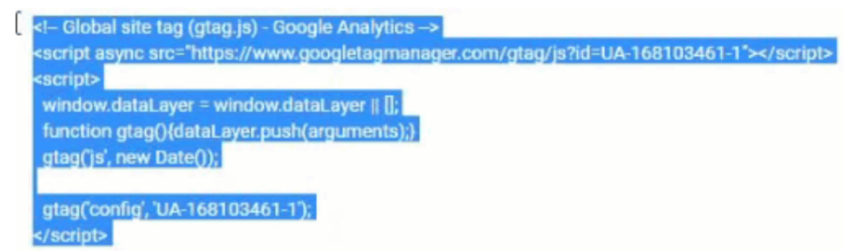 إضافة Google Analytics