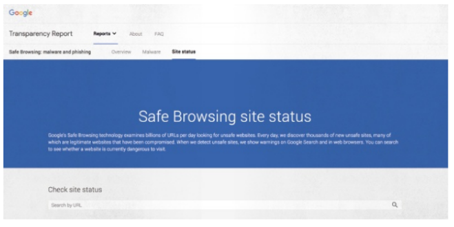 فحص موقعك من https